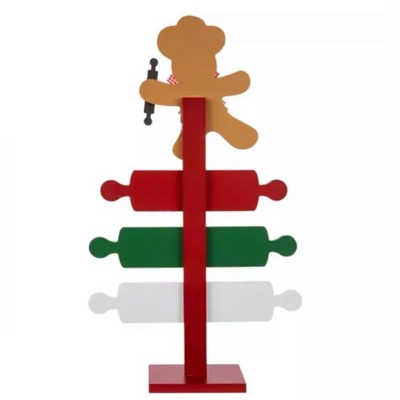 Gingerbread Street Sign Wood Decor Festive Gingerbread Bakery Sign - Picture 3 of 3